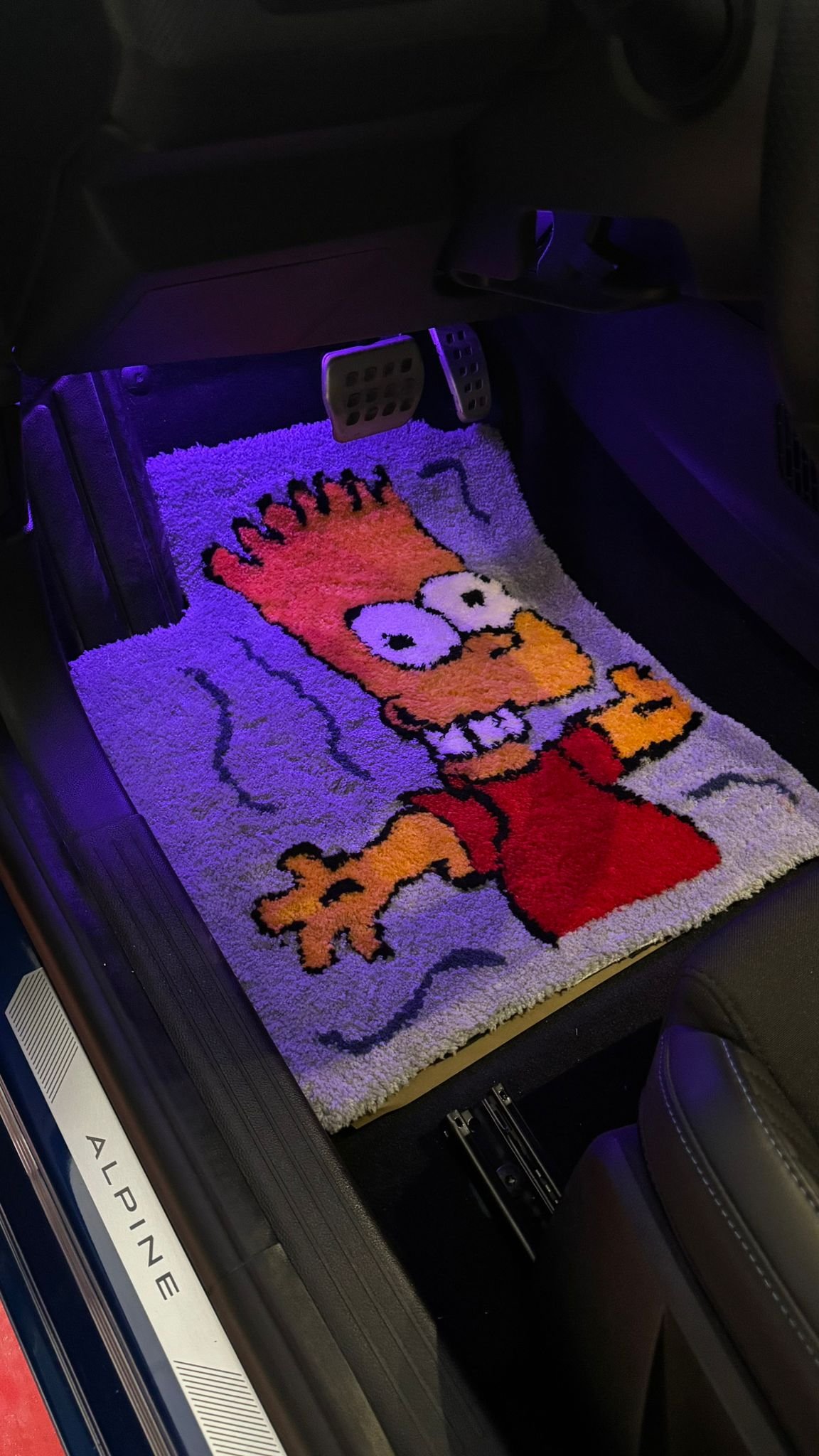 The Simpsons Araba Paspası